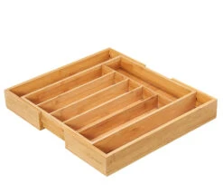 Zassenhaus Bestekbak Uitschuifbaar 34,5 X 40 Cm Bamboe