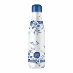 IZY Bottles X Heinen Delfts Blauw Drinkfles 500 Ml Faience Rvs