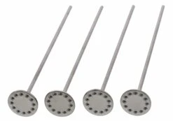 Point-Virgule Tonicstampers 20 Cm Roestvrij Staal 4 Stuks