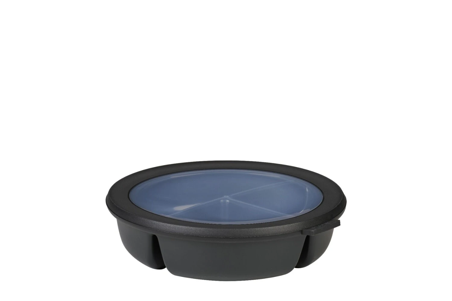 Mepal Cirqula Bento Bowl 3-vaks Kunststof Nordic Black