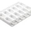 Silikomart SteccoFlex Ijsvorm 12 Ijsjes 9 X 5 Cm Silicone Wit