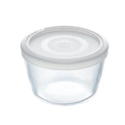 Pyrex Cook & Freeze Ronde Schaal Met Deksel 1,1 Liter Glas