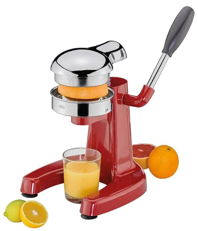 Cilio Positano Profi Citruspers 25 Cm Rvs Rood - Afbeelding 4