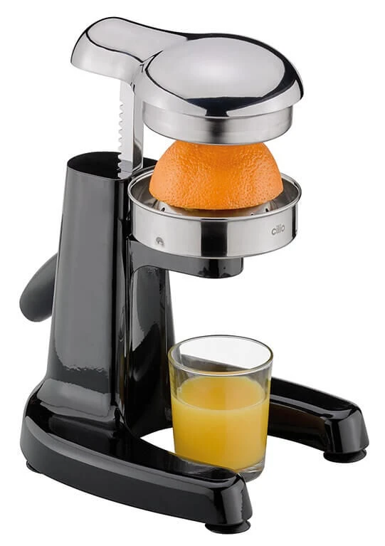 Cilio Positano Profi Citruspers 25 Cm Rvs Zwart - Afbeelding 3