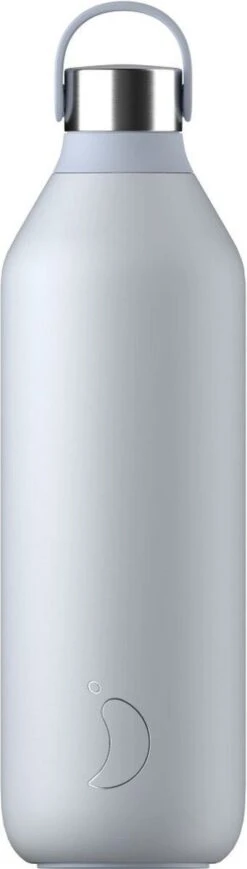 Chilly's Bottle Waterfles 1000 Ml Rvs Frost Blue