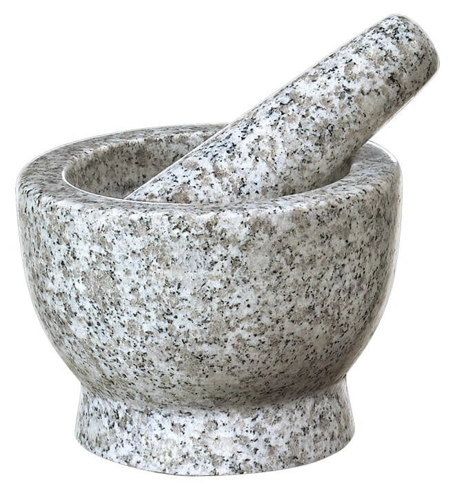 Cilio Salomon Vijzel ø 13 Cm H 10 Cm Graniet