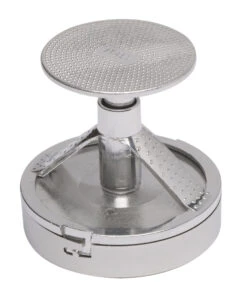 Oldenhof Hamburgerpers 10 Cm Aluminium Mat