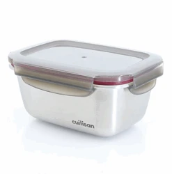 Cuitisan Foodcontainer Rechthoekig 500 Ml Rvs