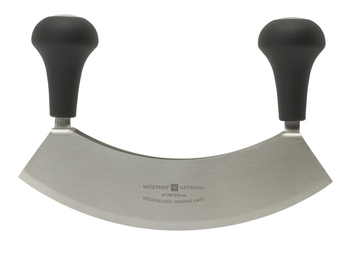 Wüsthof Dubbel Wiegemes 23 Cm Messenstaal Zwart