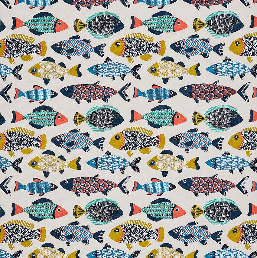 Ulster Weavers Aquarium Ovenwant Katoen Oranje - Afbeelding 2