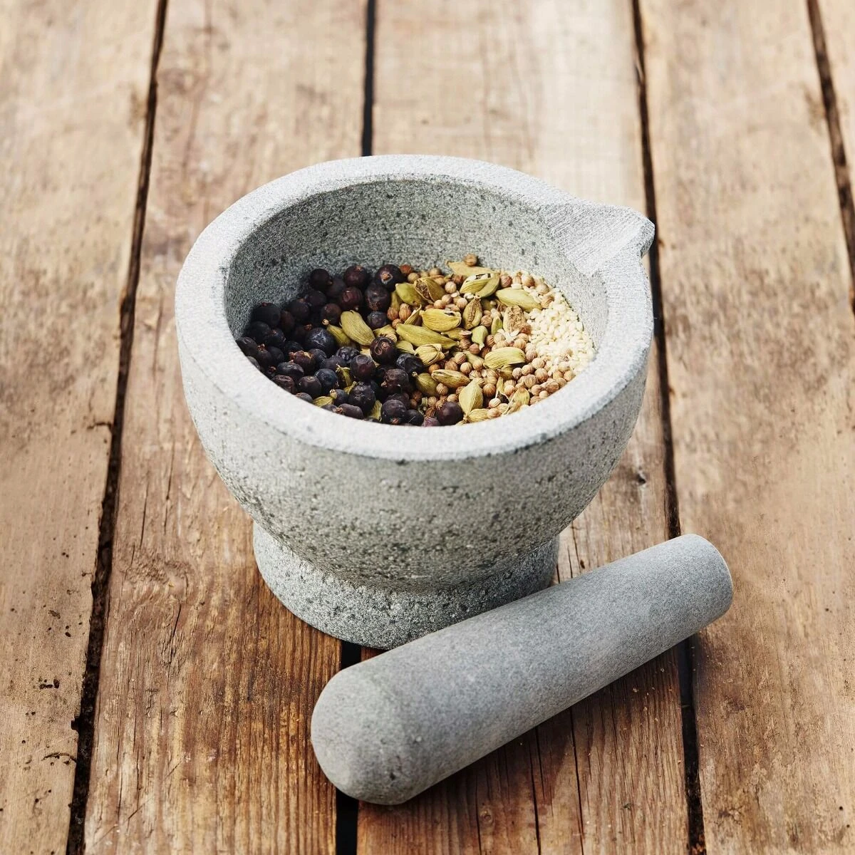 Point-Virgule Vijzel 16 X 15 X 10 Cm Graniet Grijs - Afbeelding 2