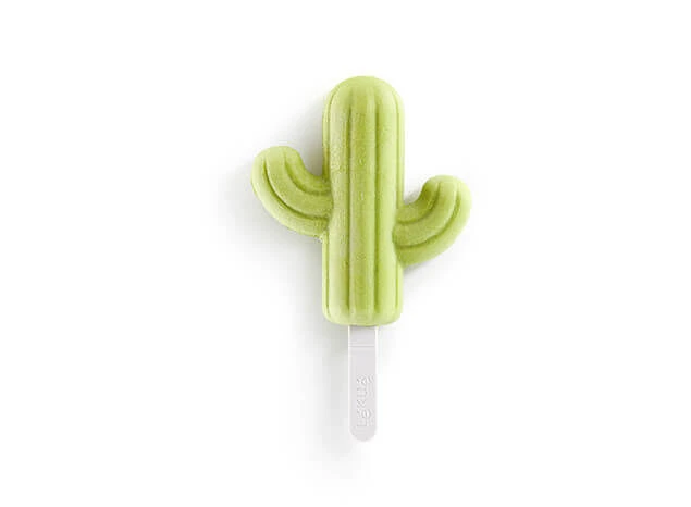 Lekue Lékué Fun & Sun Ijsvorm Cactus Silicone Groen 4 Stuks - Afbeelding 2