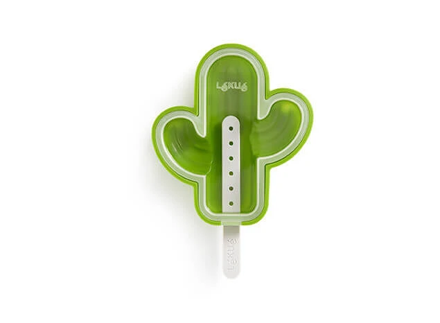 Lekue Lékué Fun & Sun Ijsvorm Cactus Silicone Groen 4 Stuks - Afbeelding 3