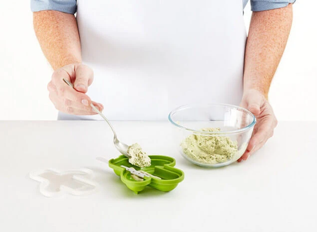 Lekue Lékué Fun & Sun Ijsvorm Cactus Silicone Groen 4 Stuks - Afbeelding 4