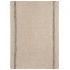 Charvet COUNTRY Theedoek 52 X 75 Cm Gewassen Ecru Met Donkere Streep