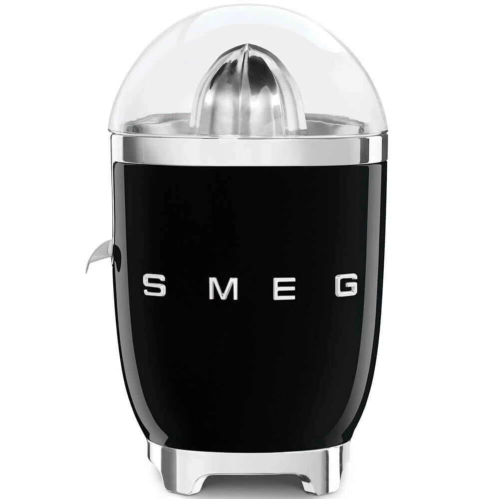 Smeg Elektrische Citruspers 28 Cm Aluminium Zwart