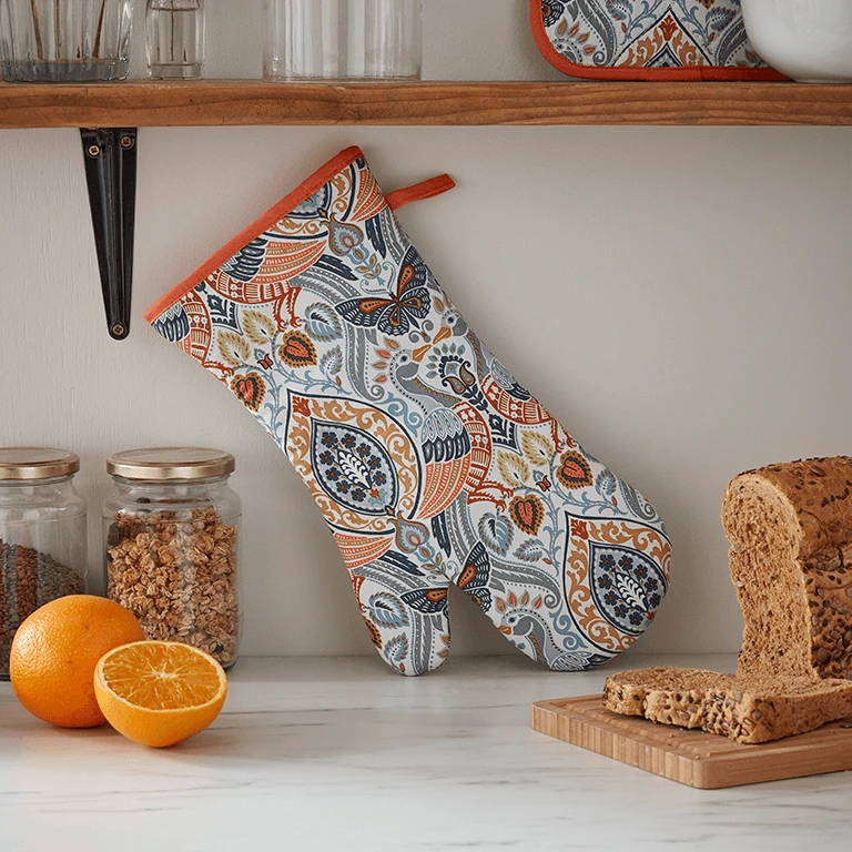 Ulster Weavers Cotswold Ovenwant Katoen Oranje - Afbeelding 2