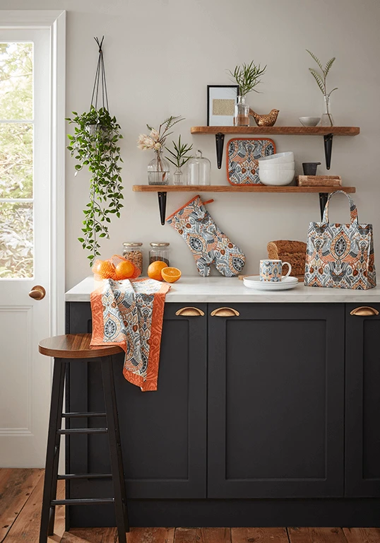 Ulster Weavers Cotswold Ovenwant Katoen Oranje - Afbeelding 3