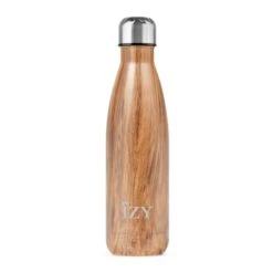 IZY Bottles Drinkfles 500 Ml Design Brown Rvs