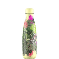 Chilly's Bottle Tropical Monstera Waterfles 500 Ml Rvs