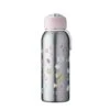 Mepal Campus Flowers & Butterflies Flip-up Geïsoleerde Drinkfles 350 Ml Rvs