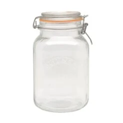 Kilner Weckpot Met Beugel Vierkant 2 Liter Glas