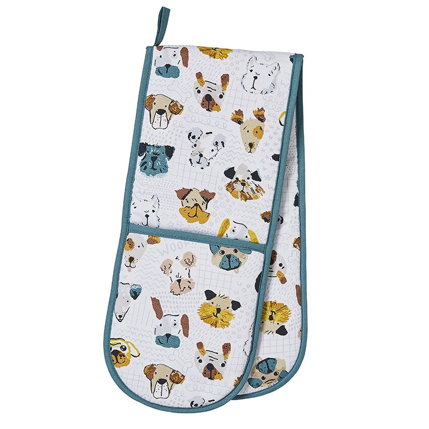 Ulster Weavers Mutley Crew Lange Pannenlap Katoen Blauw