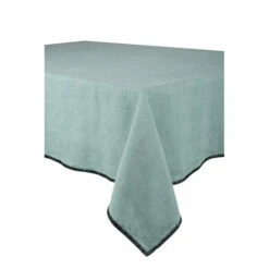 Haomy Letia Tafelkleed 170 X 250 Cm Linnen Celadon