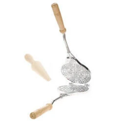 Oldenhof Kniepertjesijzer Voor Op Gas 40 Cm Aluminium