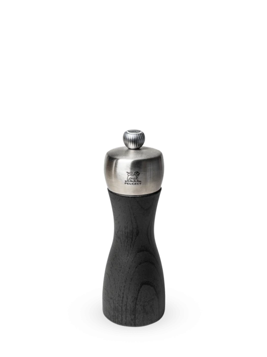 Peugeot Fidji Graphite Zoutmolen 15 Cm Beukenhout Zwart