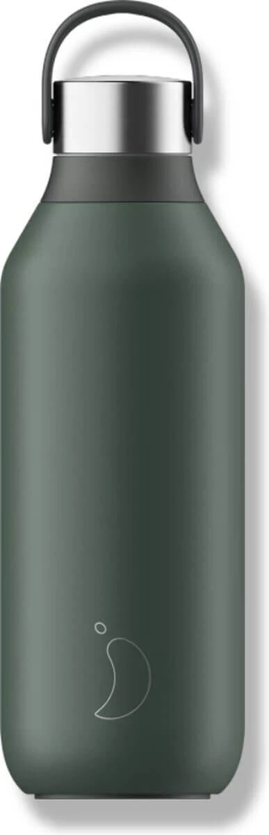 Chilly's Bottle Waterfles 500 Ml Rvs Pine Green