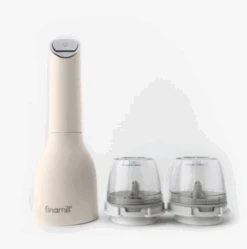 Finamill All-In-One Oplaadbare Kruidenmolen Inclusief 2 Pro Plus Pods Soft Cream