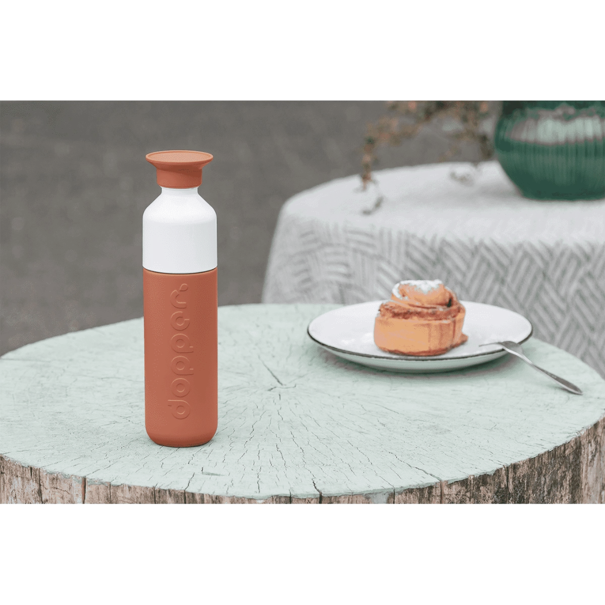Dopper Insulated Drinkfles 580 Ml Rvs Terracotta Tide - Afbeelding 5