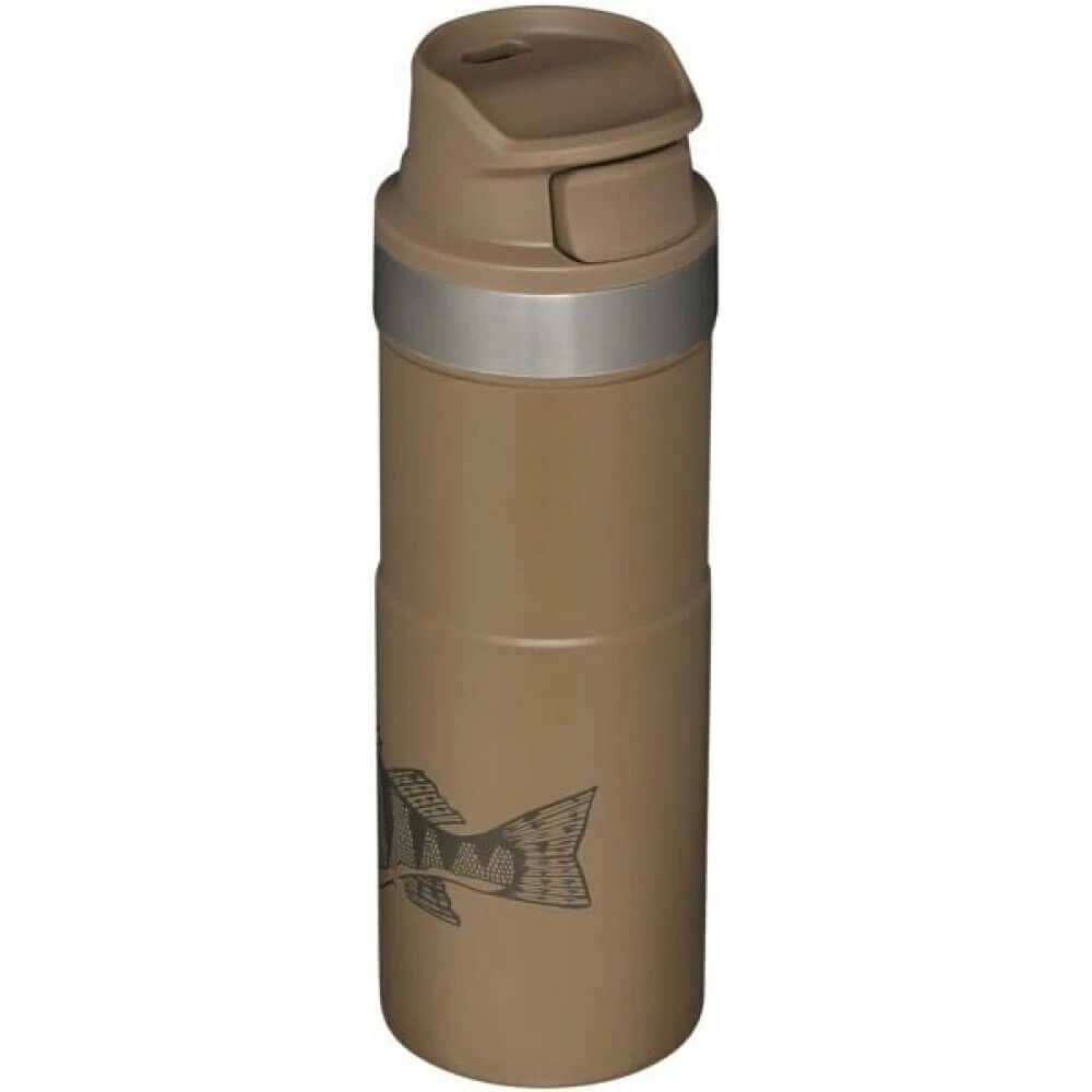 Stanley The Trigger-Action Travel Mug 470 Ml Tan Peter Perch - Afbeelding 3