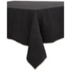 Haomy Venise Tafelkleed 160 X 160 Cm Linnen Zwart